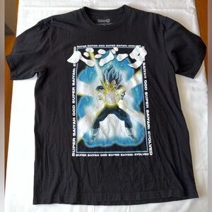 Primitive Dragon Ball Super Vegeta T-shirt Large